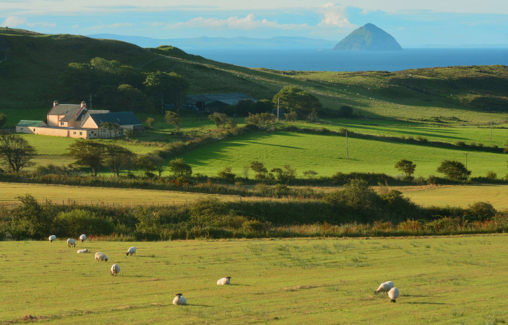 Paysage de l’île d’Arran.