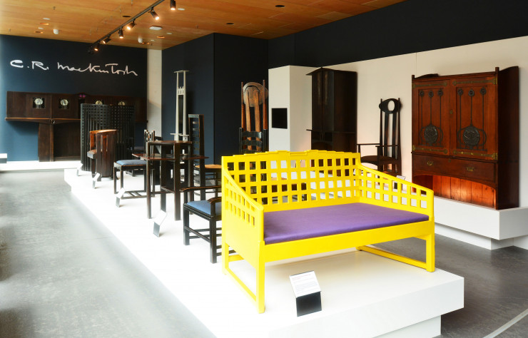 Le designer et architecte Charles Rennie Mackintosh (1868-1928) est bien entendu la star des musées locaux…