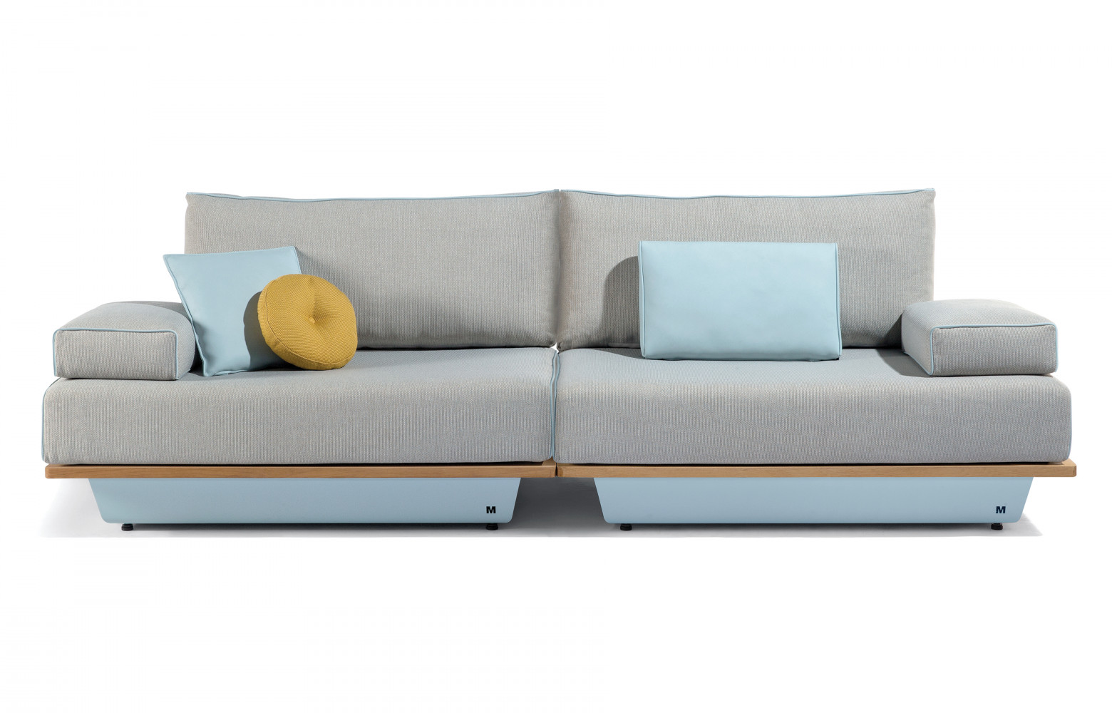 Canapé Air, design Koen Van Extergem & Stéphane De Winter, 10 240 €. Manutti.