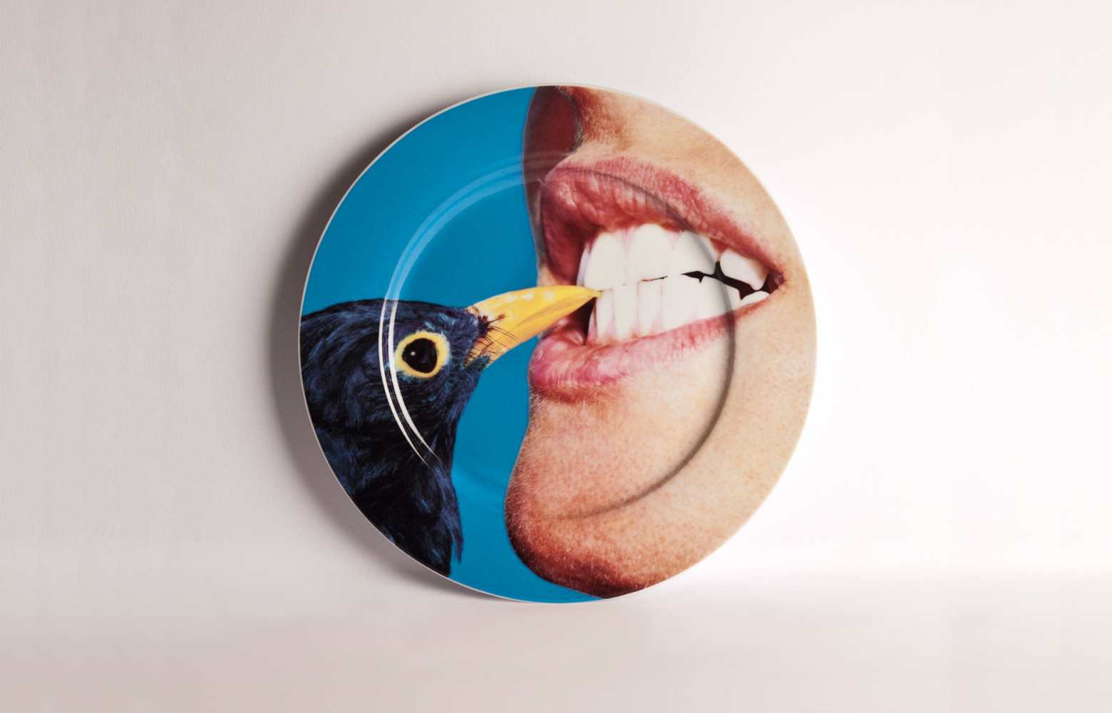 Assiettes en porcelaine de la collection « Seletti Wears ToiletPaper ».