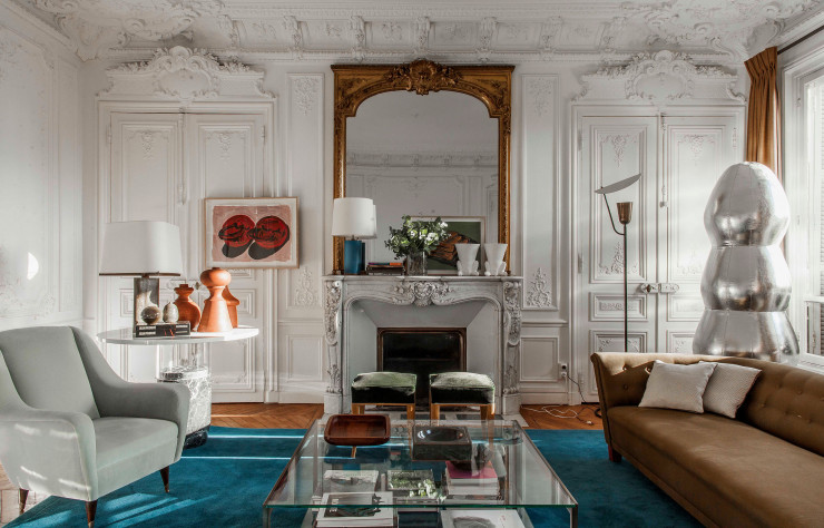 L’appartement de Luis Laplace peut aussi faire office de showroom.