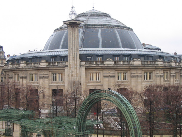 La Bourse du Commerce de Paris.