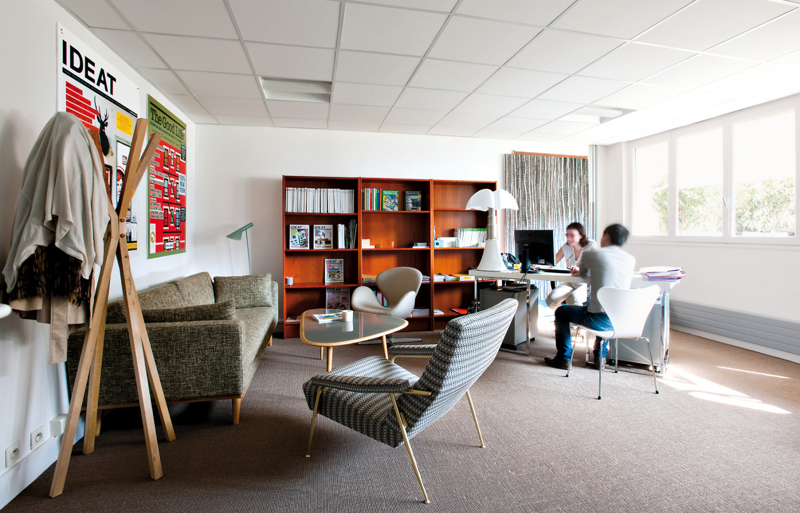 Le bureau de notre DAF, Céline Rhodes.