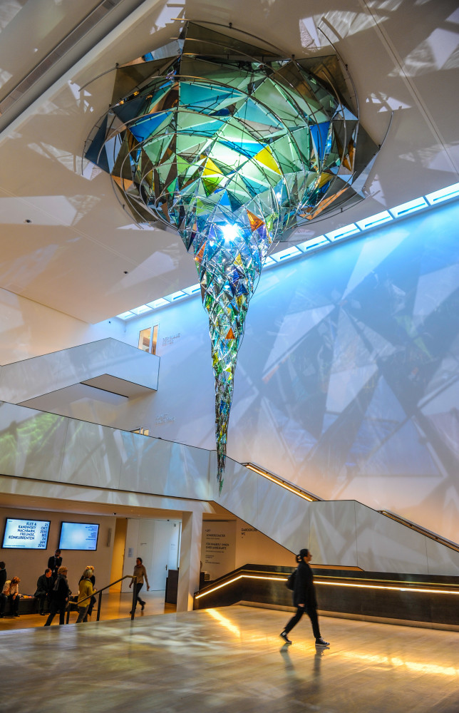 Le musée Lembachhaus a été rénové en 2013 avec l'aide de l'artiste de la lumière Dietmar Tanterl.