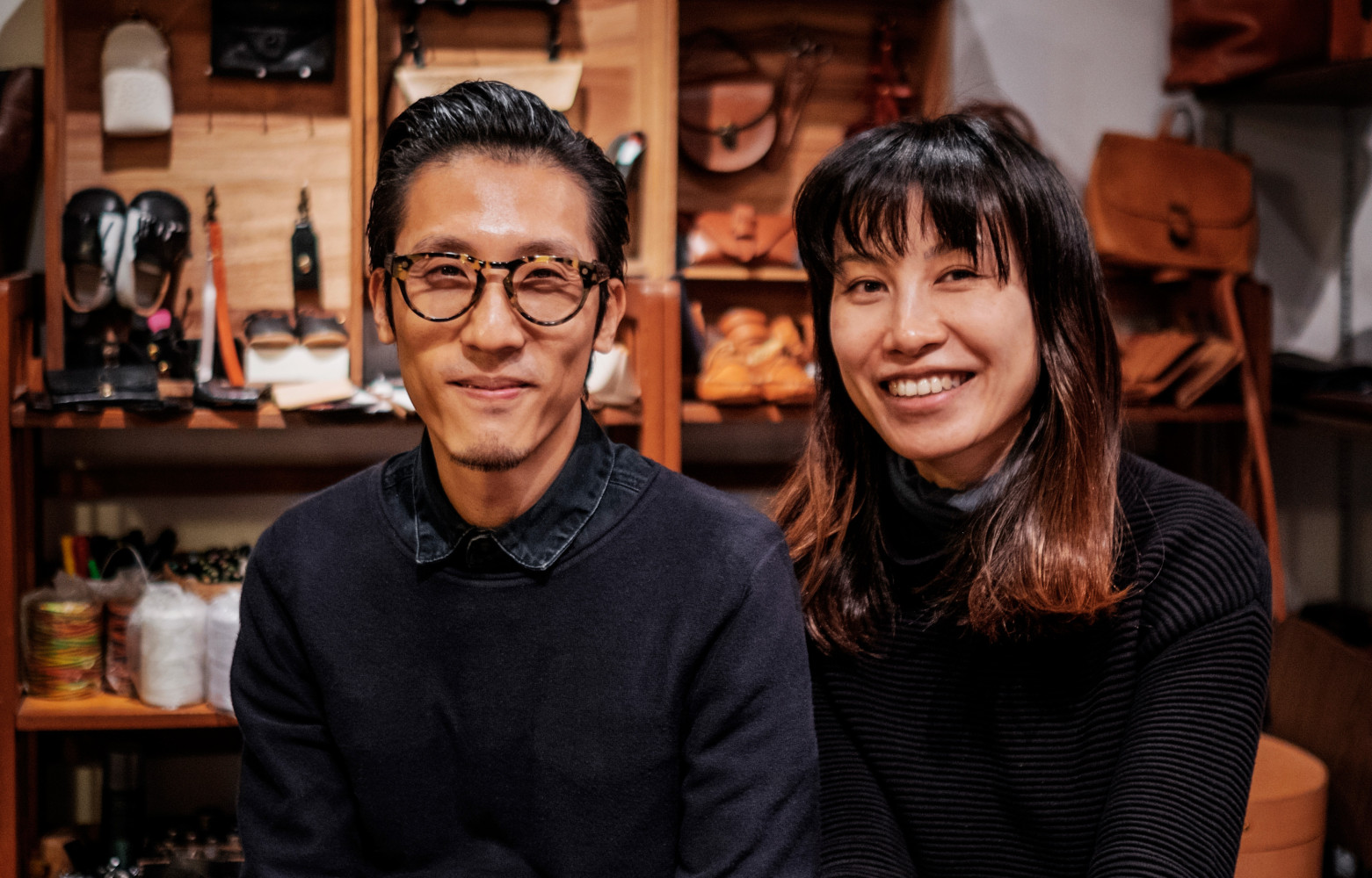 Hoi Ming Fung et Baldwin Pui sont les auteurs d’une marque de maroquinerie pointue, Hoiming, et ont...