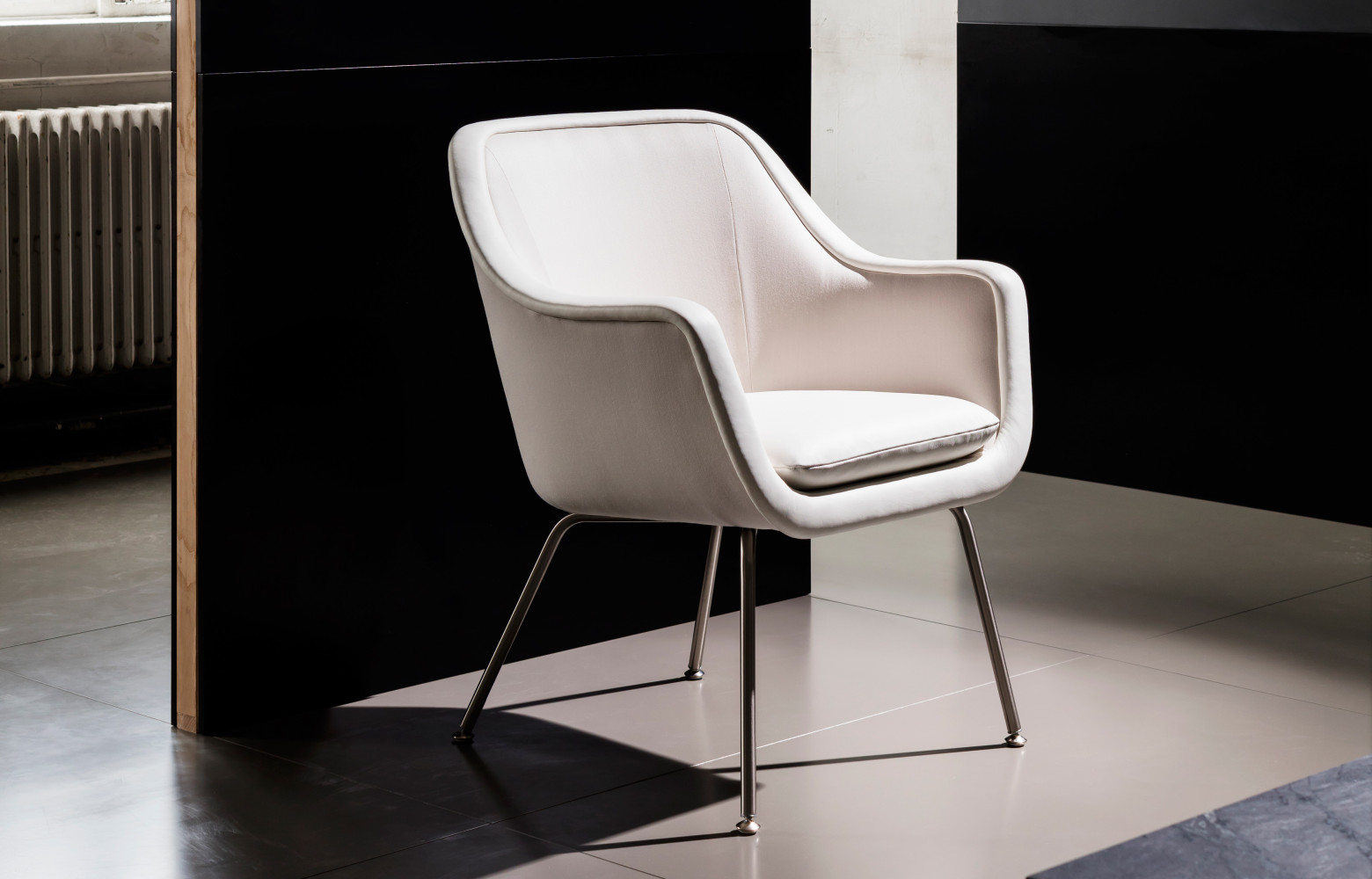 Légende/Description: La chaise Bumper (1966), inspirée du siège tournant de George Washington, peut sembler trop simple pour...