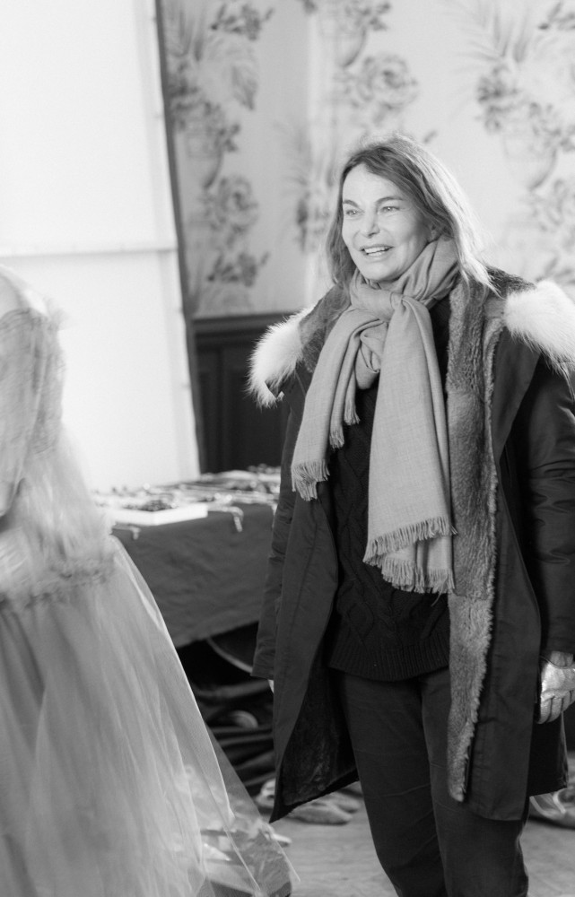 Bettina à visage découvert, un sourire éclatant. Quel plus beau cadeau pour nous que sa satisfaction ?...