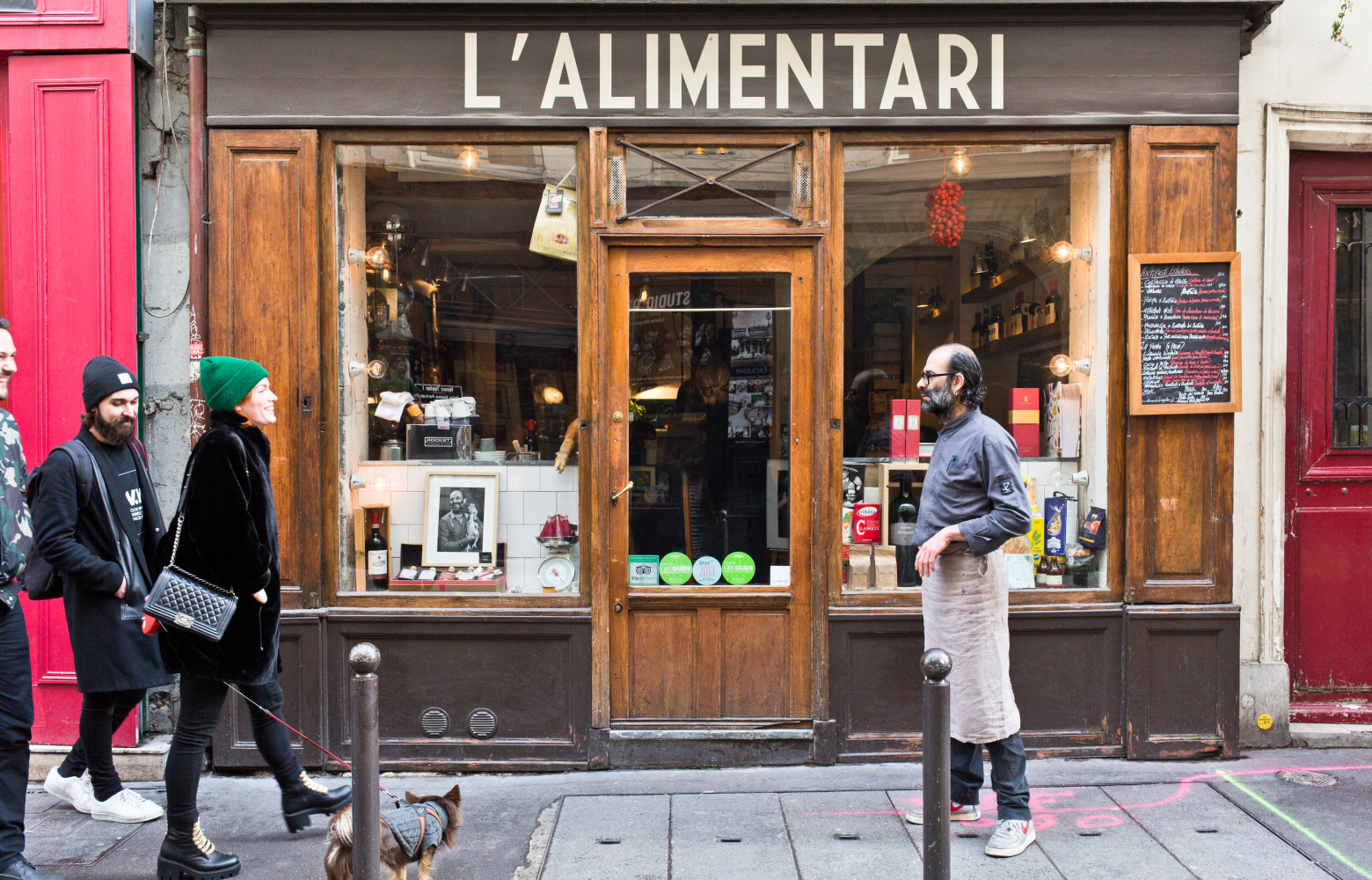 Restaurant L’Alimentari « Un resto sarde, pour le soir. C’est là que j’ai dîné avec mes amis les...