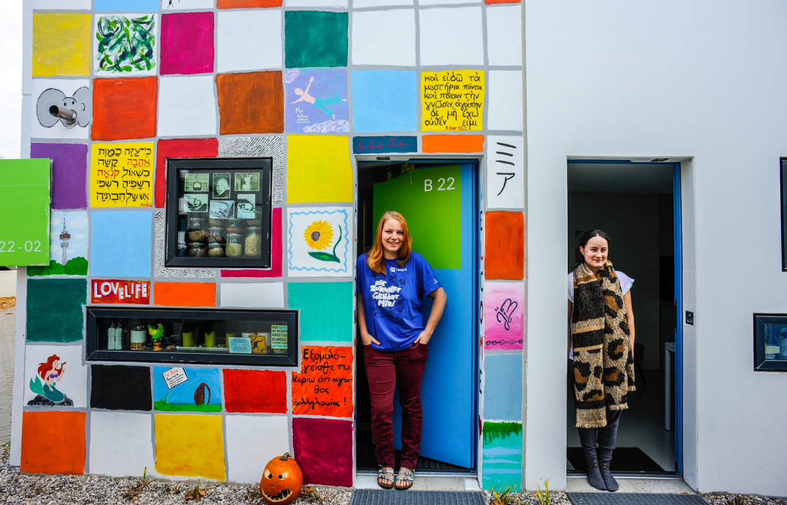 Les bungalows de l'ancien village olympique de 1972 ont été reconvertis en résidences étudiantes. Un véritable lieu...