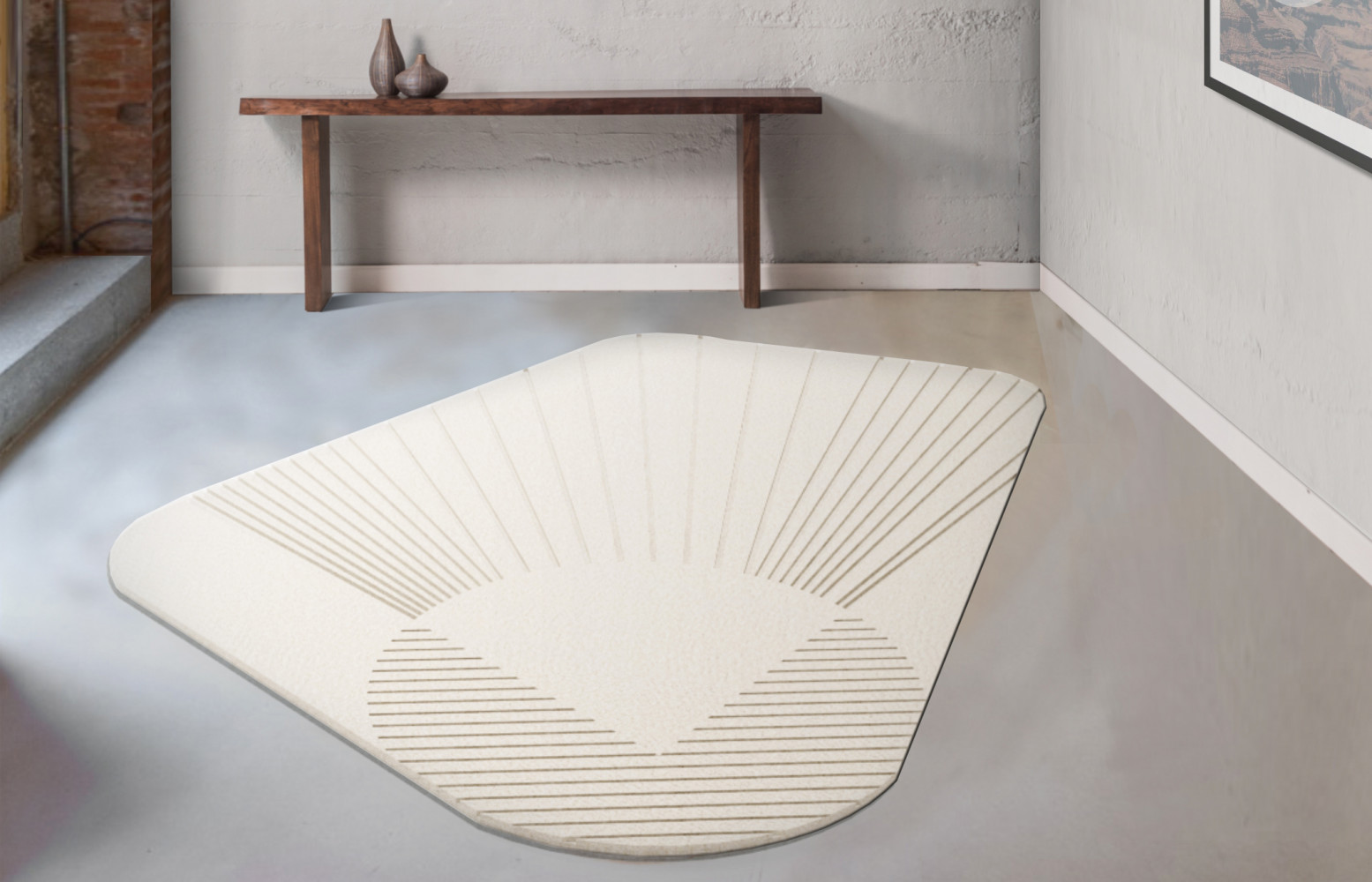 Pour créer les tapis Eclipse I, le duo Yade a exploré les propriétés physiques du feutre de...