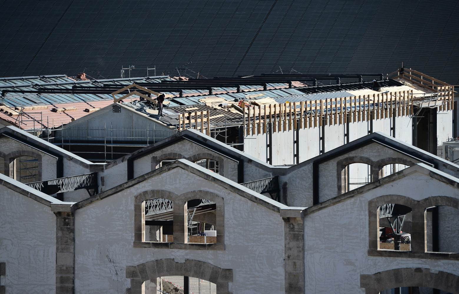 L’Atelier des Forges et la Mécanique Générale, bâtiments réhabilités par Selldorf Architects en 2014 et 2016 dans...