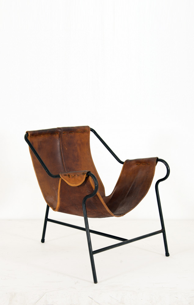 Chaise Tripé de Lina Bo Bardi (1948-1950).