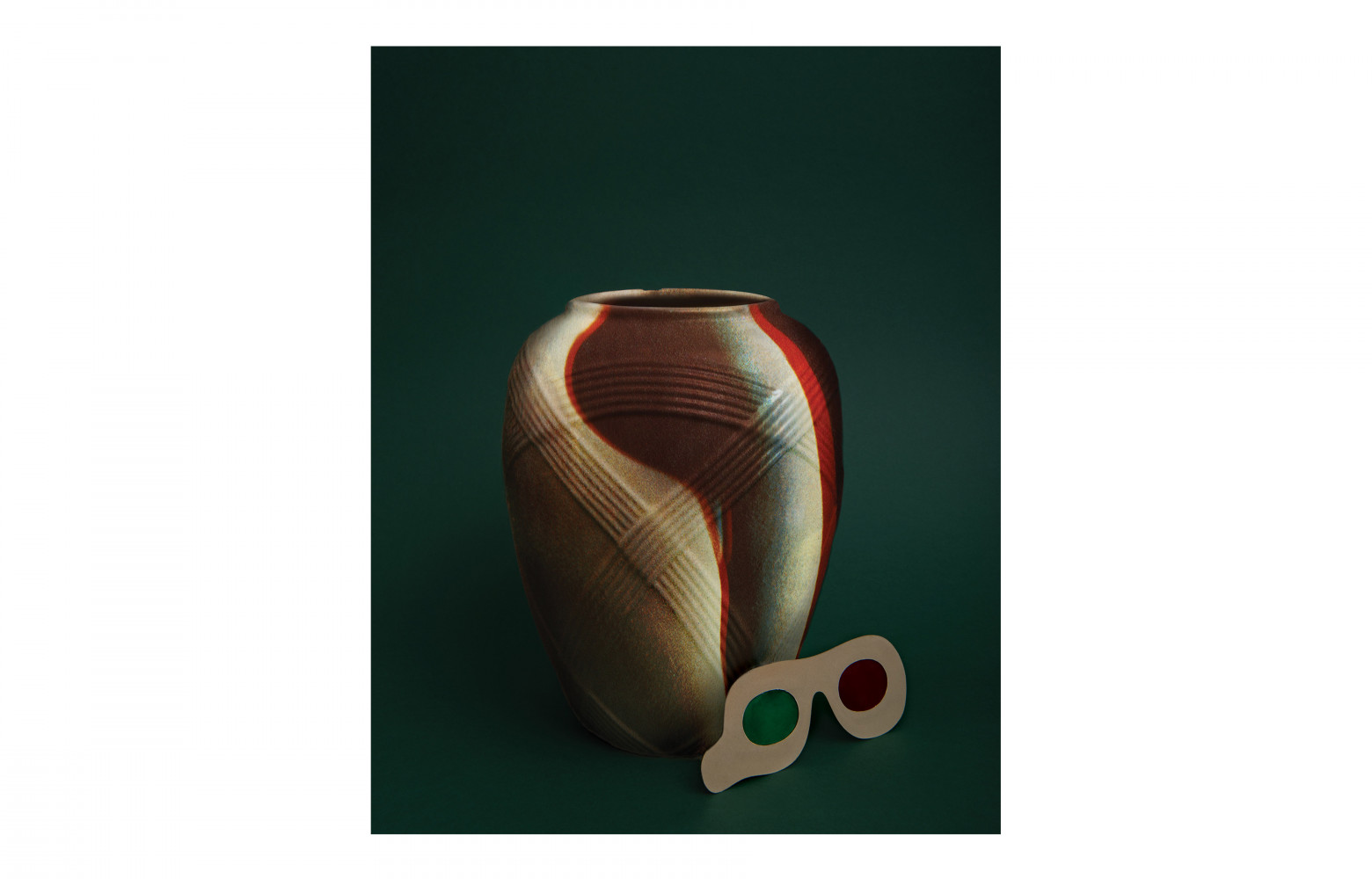 "Simulation de la perception d’une composition en trois dimensions" d’Alinka Echeverría (2016).