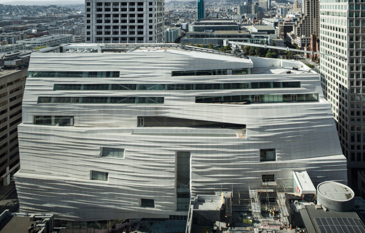L’extension du SFMOMA conçue par les Norvégiens de Snohetta.