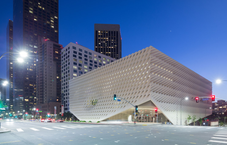 Le musée « The Broad » de l’agence new-yorkaise Diller Scofidio + Renfro, à Los Angeles.