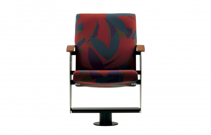 L’une des 2 265 « Frank O. Gehry Chairs » qui garnissent la salle de concerts du Walt Disney Concert Hall.