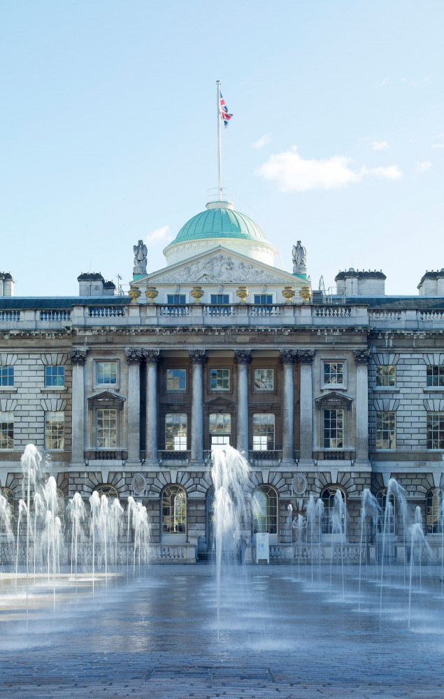 La Sommerset House, haut lieu de la vie culturelle londonienne.