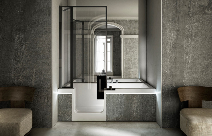 « Prêt à porter », design Jean-Michel Wilmotte pour Teuco.