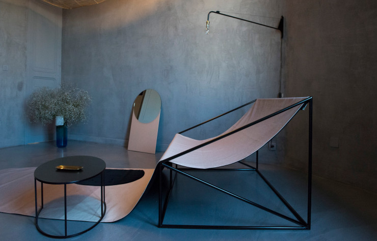 Le salon Helios de Marine Gargon, totalement dans l’air du temps.
