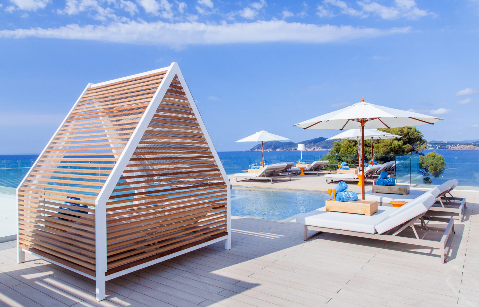 les "Bali bed" sont très prisés à l'heure de la sieste...