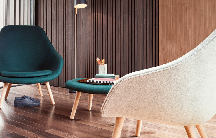 Fauteuil About a Lounge Chair de Hee Weeling (COS x HAY).