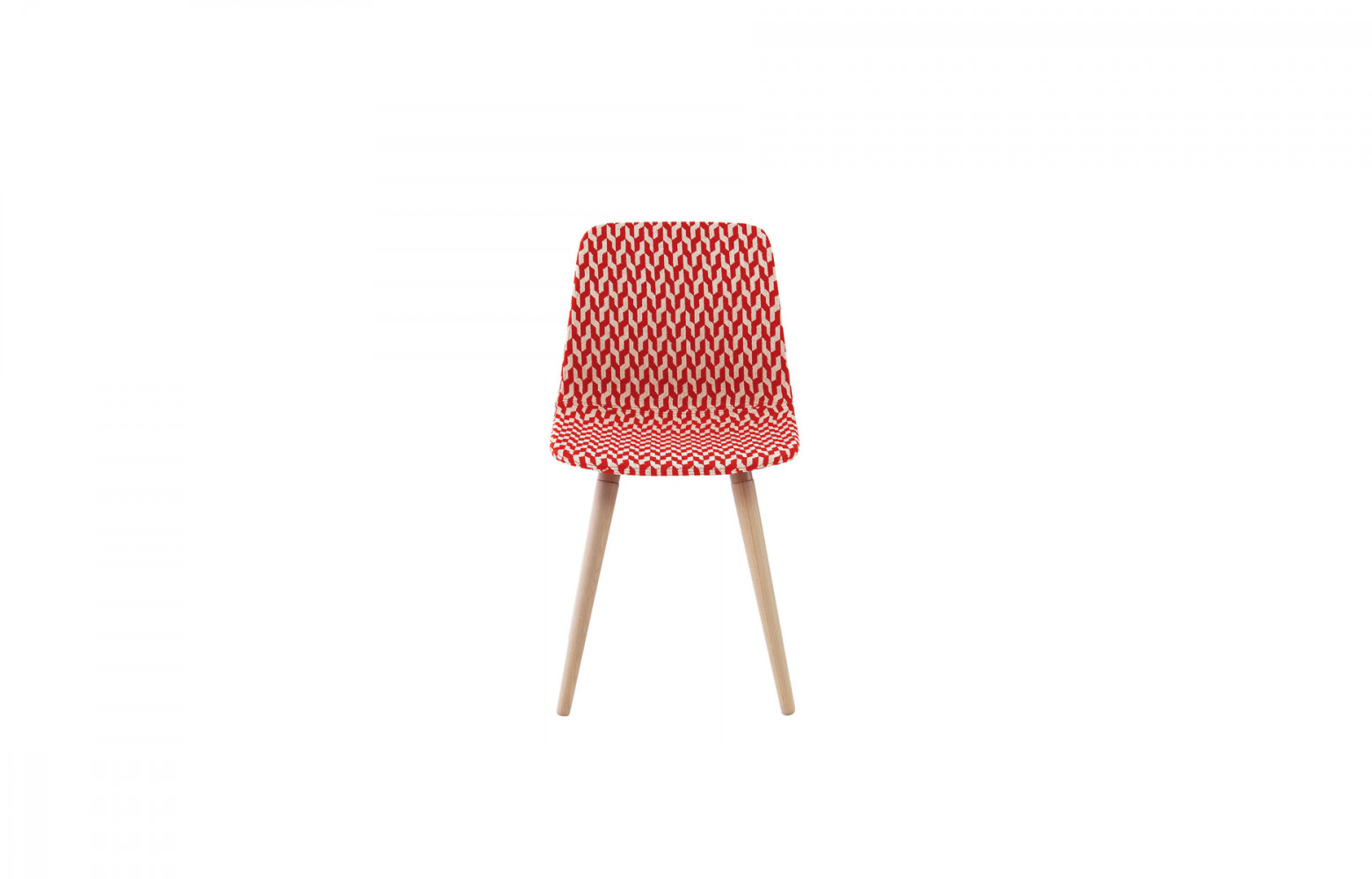Chaise imprimée Woody Pod, design Nidi, 437 €. Silvera.
