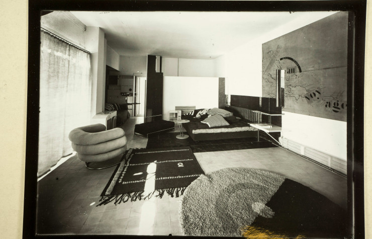 Le salon de E-1027 en 1929.