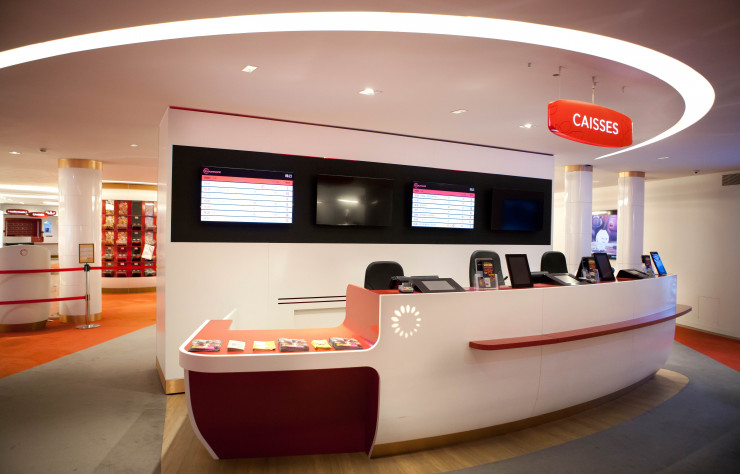 L’accueil des cinémas Gaumont revu par Marcelo Joulia et son agence Naço.