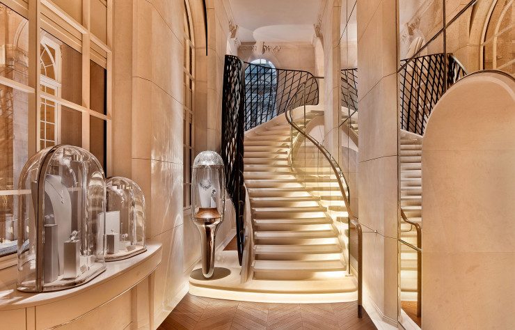 La boutique Van Cleef & Arpels place Vendôme.