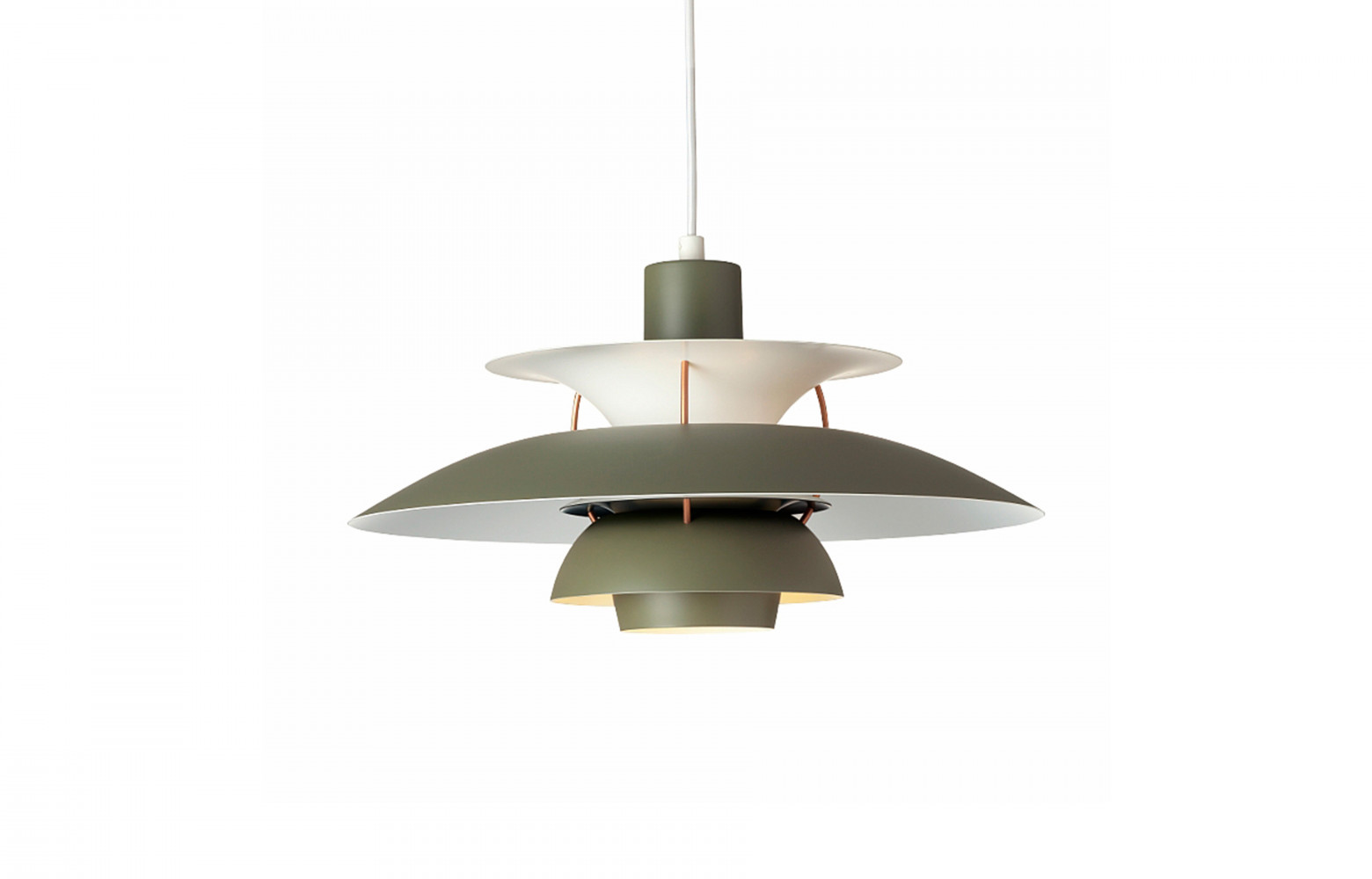 Suspension « PH 5 », design Poul Henningsen, 640 €. Louis Poulsen à La Boutique Danoise.