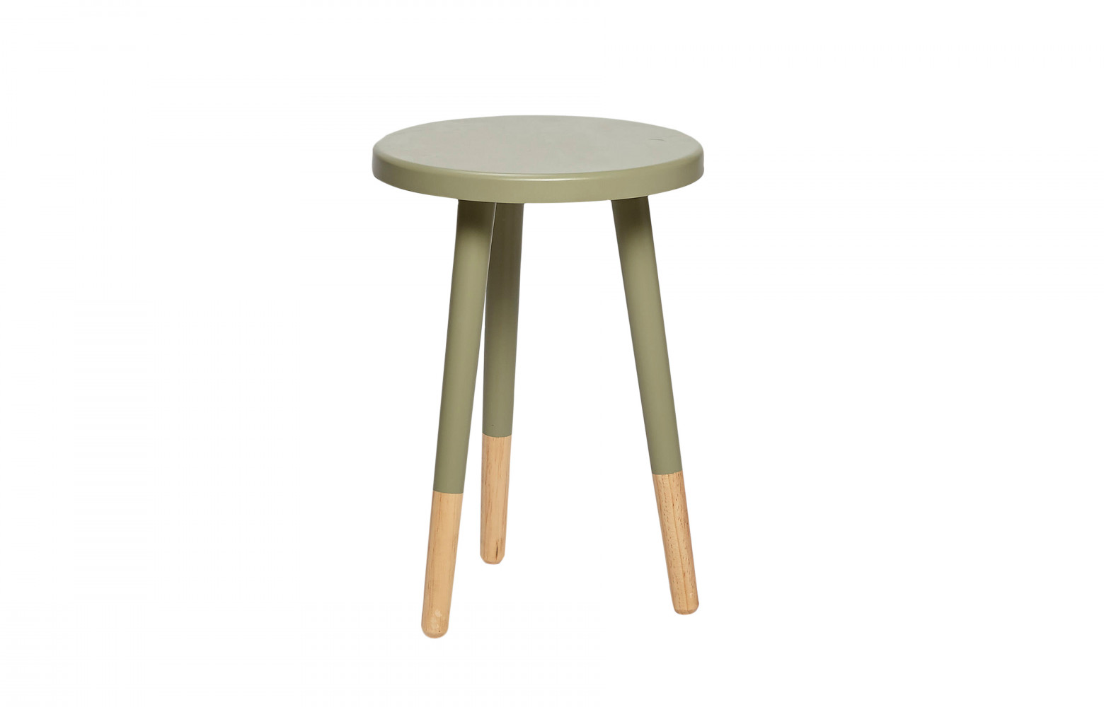Tabouret en bois bicolore, 65 €. Hübsch sur le site Decoclico.