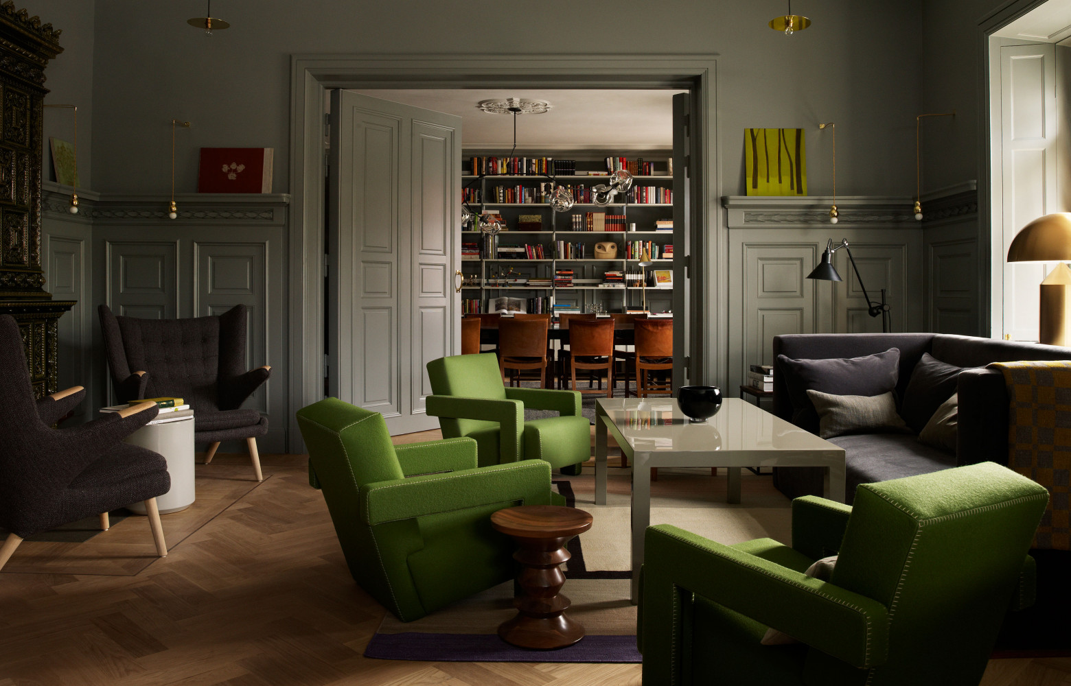 Au Ett Hem, à Stockholm, Ilse Crawford a converti une ex-propriété gouvernementale de 1910 en hôtel chaleureux...