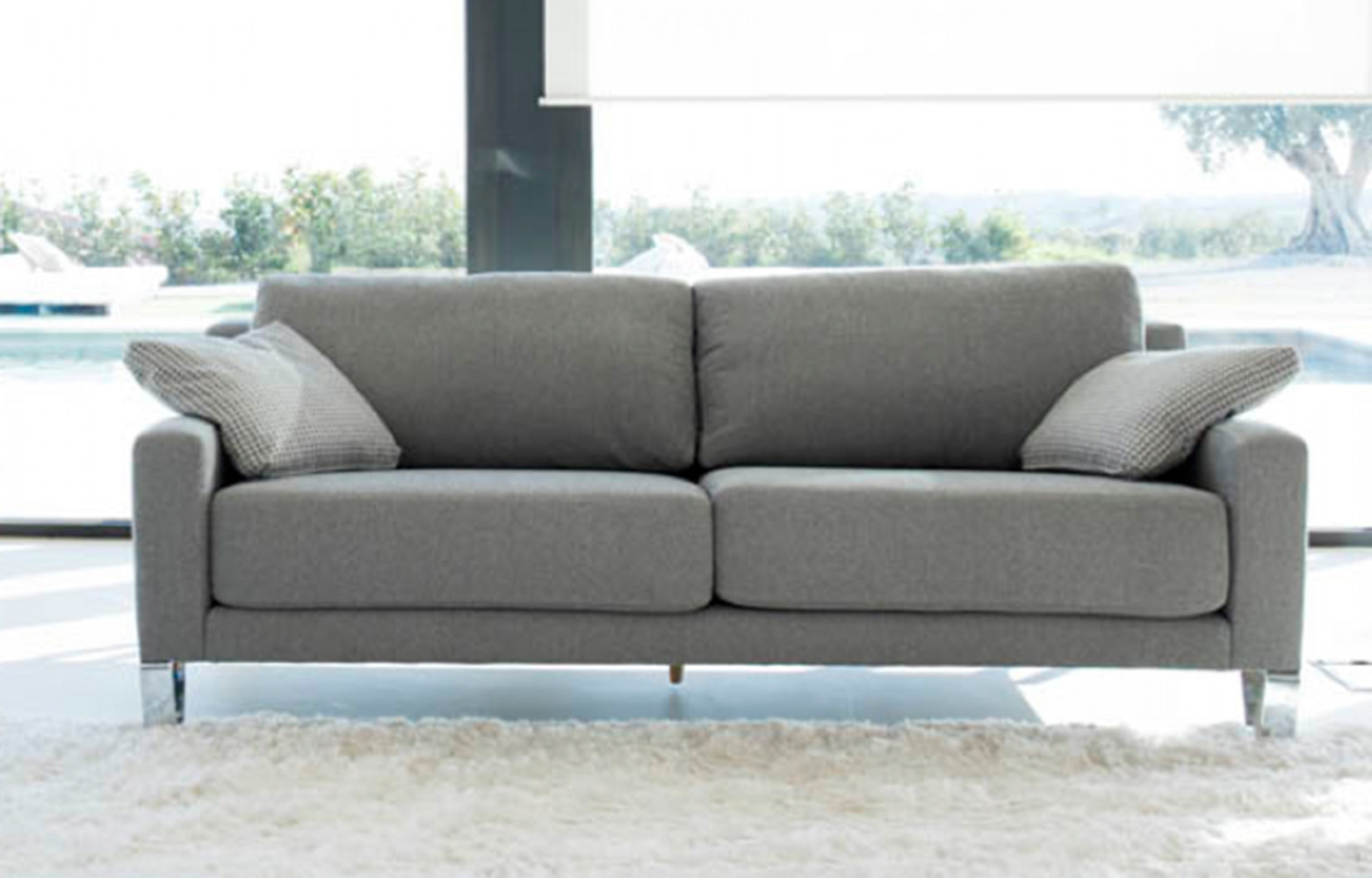 Canapé modulaire « Madison », à partir de 1 950 € le canapé 2 places. Fama.