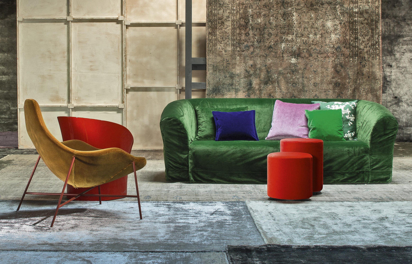 Canapé « Print » de la collection « Setting The Elegance », design Marcel Wanders (prix sur...