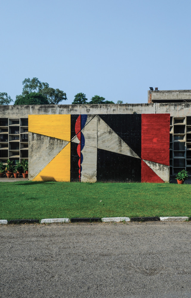 Chandigarh dispose bien évidement d'une école d'architecture...