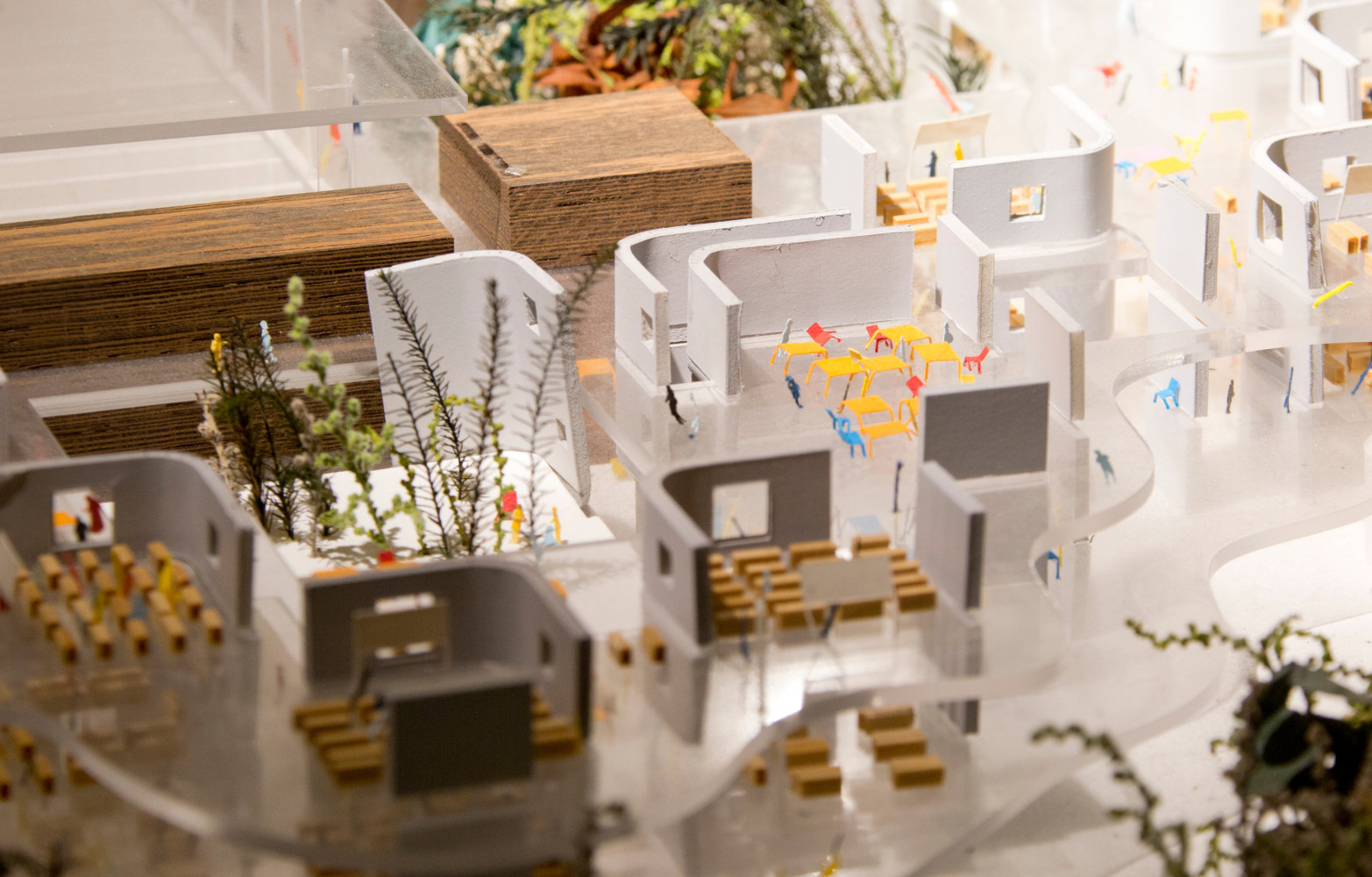 L'impression 3D permet de peaufiner les maquettes jusque dans leur mobilier.
