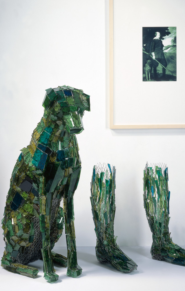 Autre exemple de travail autour du verre contemporain, « Philippe IV chasseur » de Marta Klonowska. Inspirés...