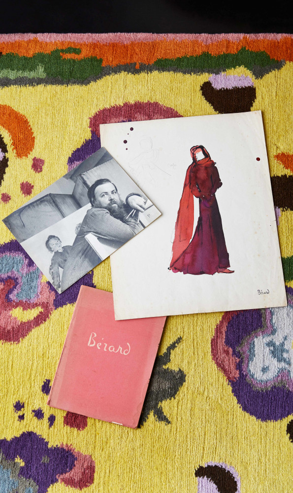 Avec sa barbe proto-hipster, comme sur cette photo de Georgette Chadourne, Christian Bérard était un peintre régulièrement...