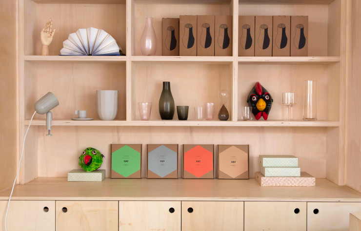 Objets déco et accessoires Hay au magasin Blou.