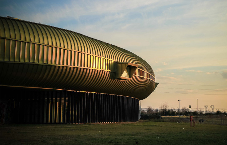 « Sensing the Waves », la nouvelle aile conçue par le Néerlandais Maurice Nio pour le Centro Pecci, à Prato, en Italie.