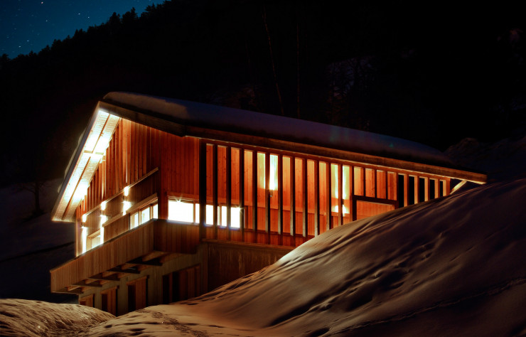 Chalet beaufortain à Arêches-Beaufort, en Savoie (2011).