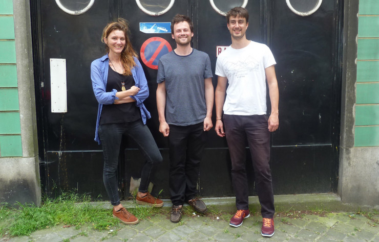 Pierre Heulhard de Montigny, Quentin Belin et Marie-Hélène Pinoche ont fondé Mutations Architectes en 2014 à Lille.