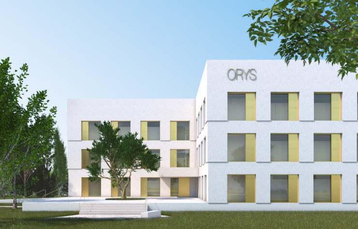 Immeuble de bureaux à Pierrelatte, dans la Drôme (projet en cours).