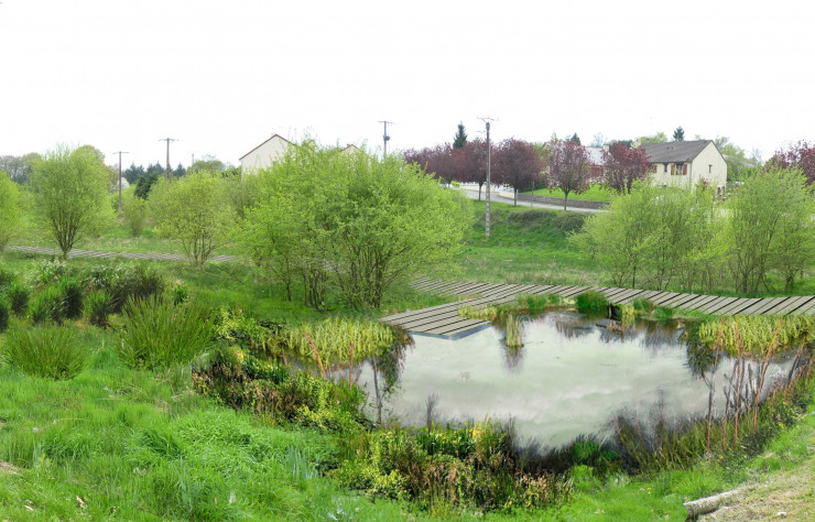 Étude de programmation et d’aménagement du bourg de Saint-Maurice-du-Désert, dans l’Orne (2011).