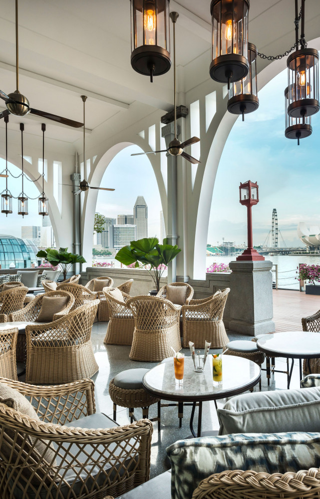 The Clifford Pier, Singapour, 2014. Difficile d’imaginer un espace plus compliqué à investir que cet immense hangar...