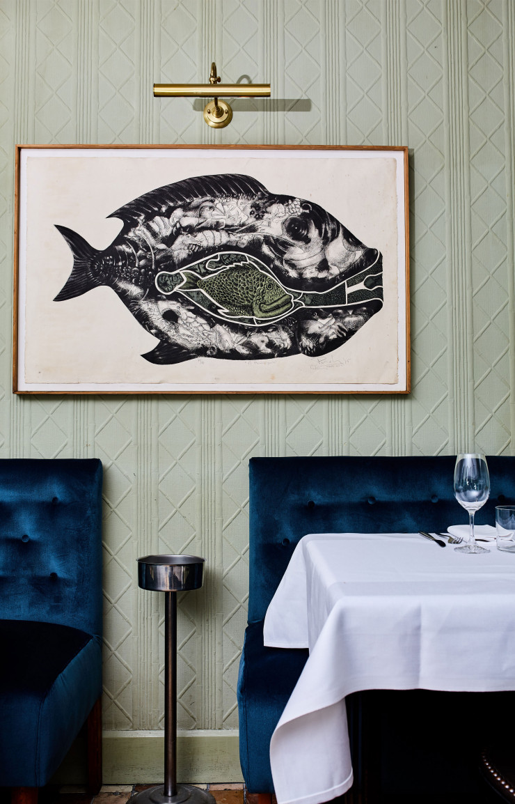 Tondo est le dernier restaurant en date dont Marcelo Joulia a signé l’identité et assure la direction artistique.