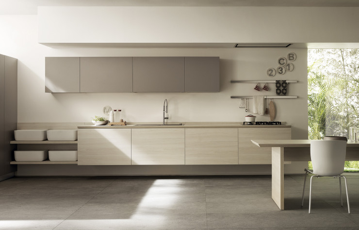 Cuisine « Ki », chez Scavolini, par le studio japonais Nendo : l’épure et le dépouillement poussés jusqu’à la disparition de la cuisine ?