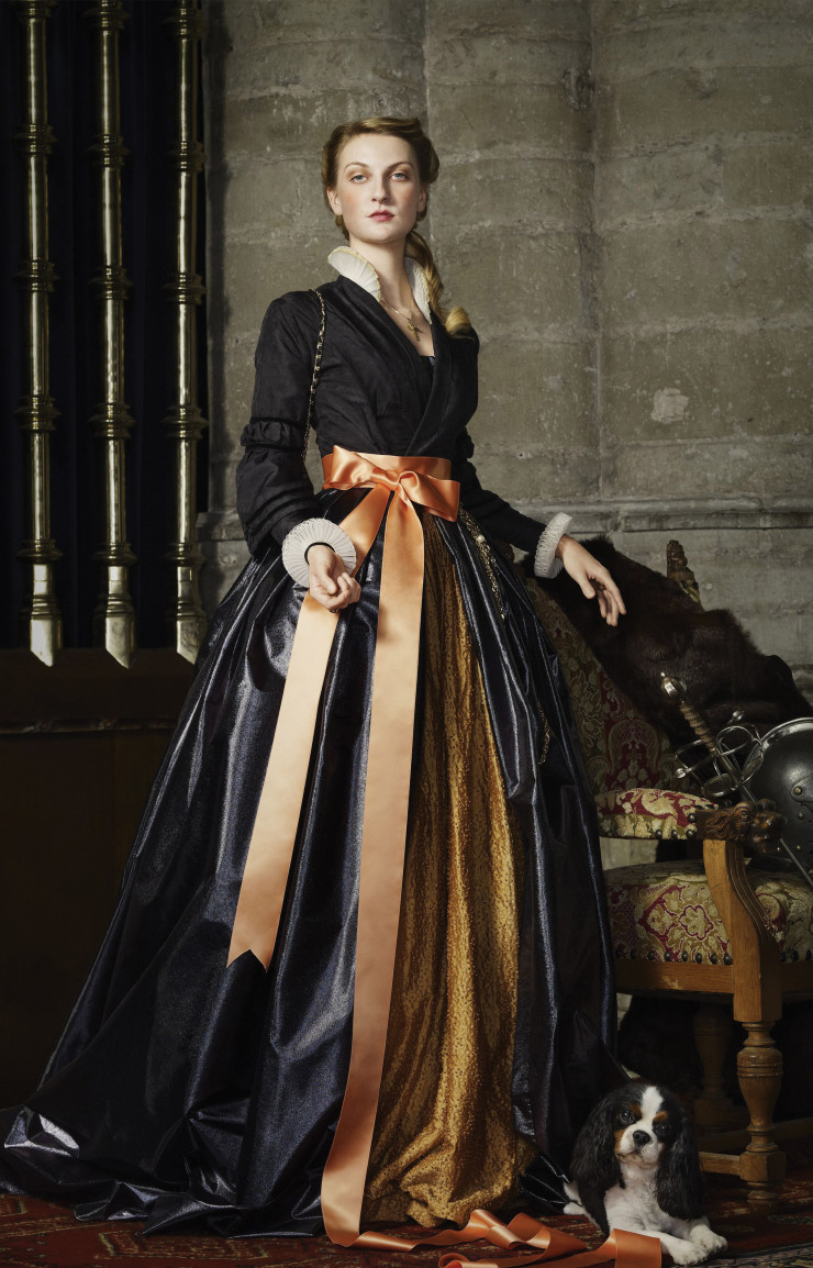 Magdalena Moons, une noble catholique hollandaise, dans le cadre de l’exposition « The Siege and Relief of Leiden » à Paris en 2012.