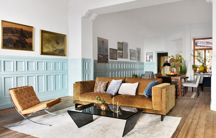 Housse Bemz pour canapé Nockeby trois places. Housses de coussins Bemz.