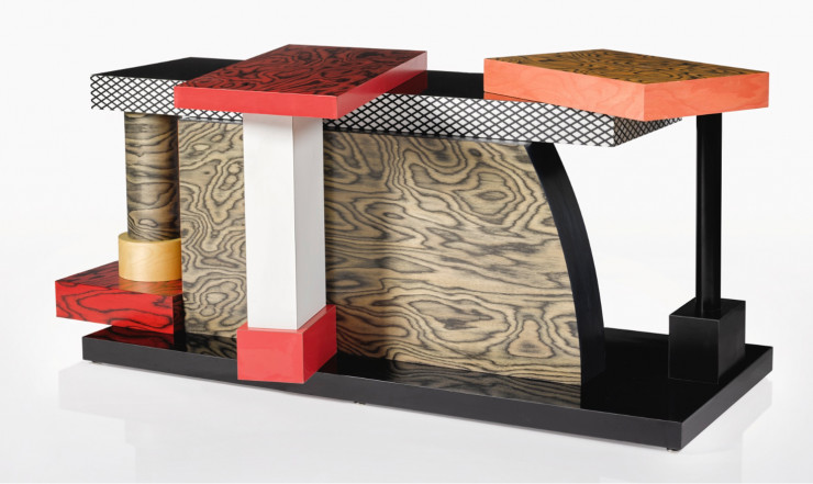 Table Tartar d’Ettore Sottsass (Memphis, 1985). Estimation : 3 000-5 000 £.